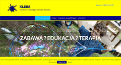 Desktop Screenshot of kleks.edu.pl